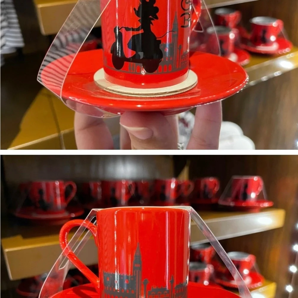 Minnie Mouse Italy 🇮🇹 Ciao Bella Expresso set - Picture 3 of 11